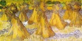 Gavillas de trigo Vincent van Gogh